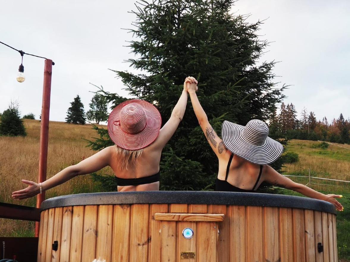 Apartament Gorski U Papierzy Sauna, Jacuzzi, Spa Witow  Bagian luar foto