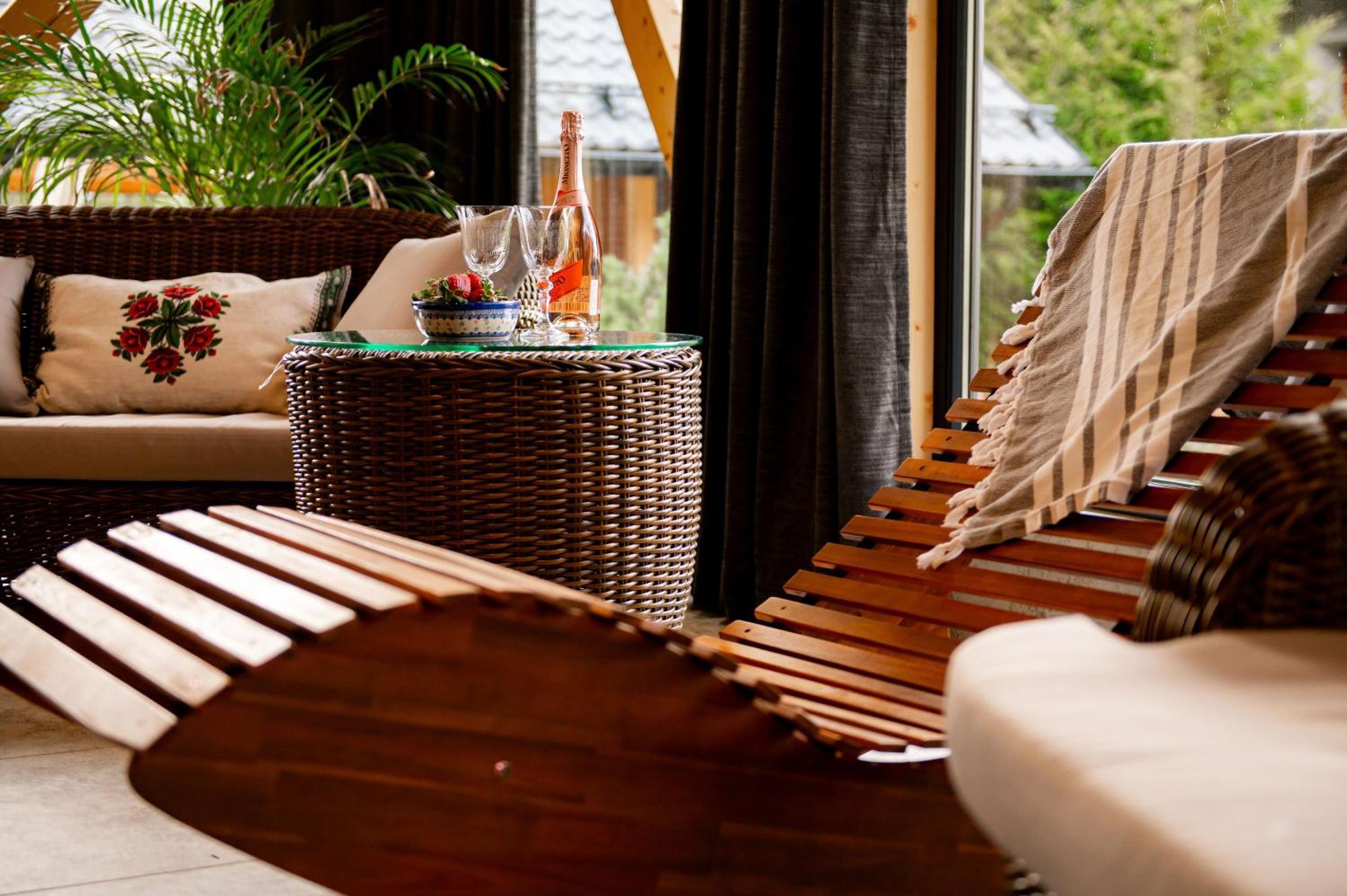 Apartament Gorski U Papierzy Sauna, Jacuzzi, Spa Witow  Bagian luar foto