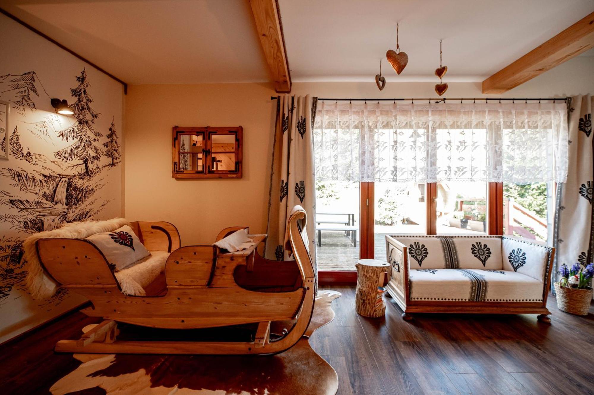 Apartament Gorski U Papierzy Sauna, Jacuzzi, Spa Witow  Bagian luar foto