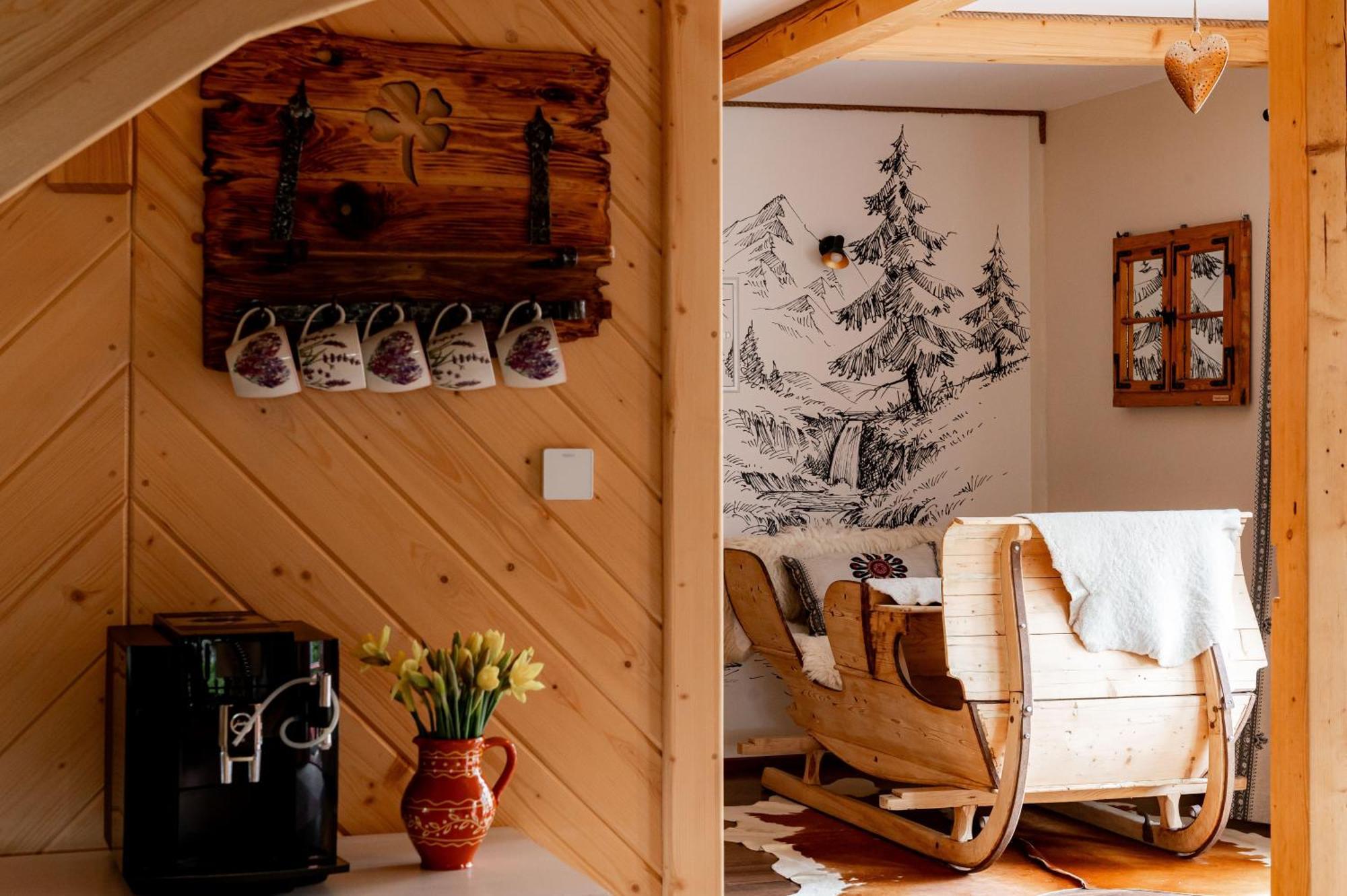 Apartament Gorski U Papierzy Sauna, Jacuzzi, Spa Witow  Bagian luar foto