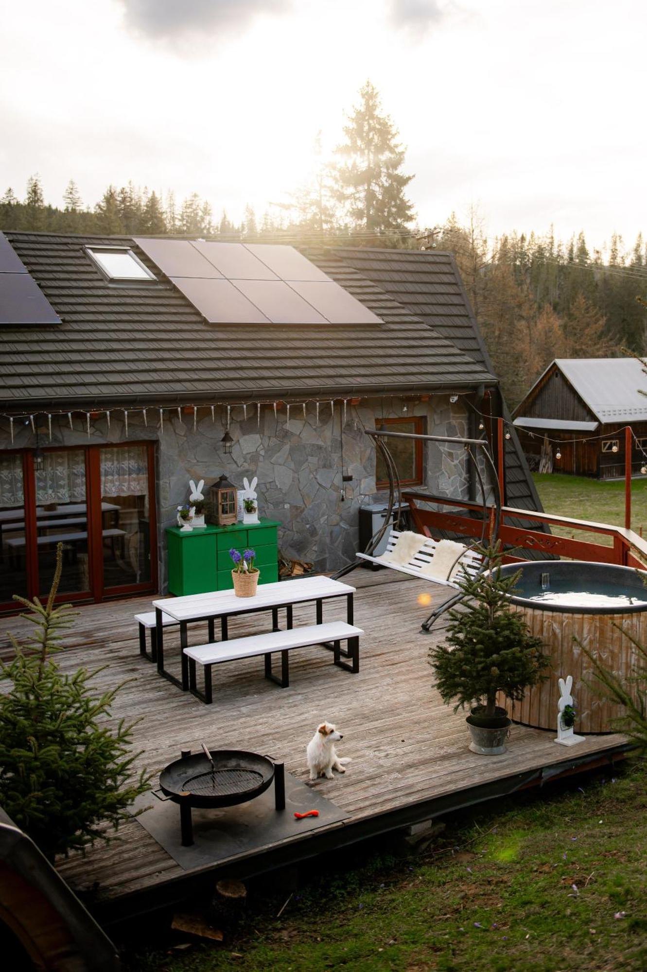 Apartament Gorski U Papierzy Sauna, Jacuzzi, Spa Witow  Bagian luar foto