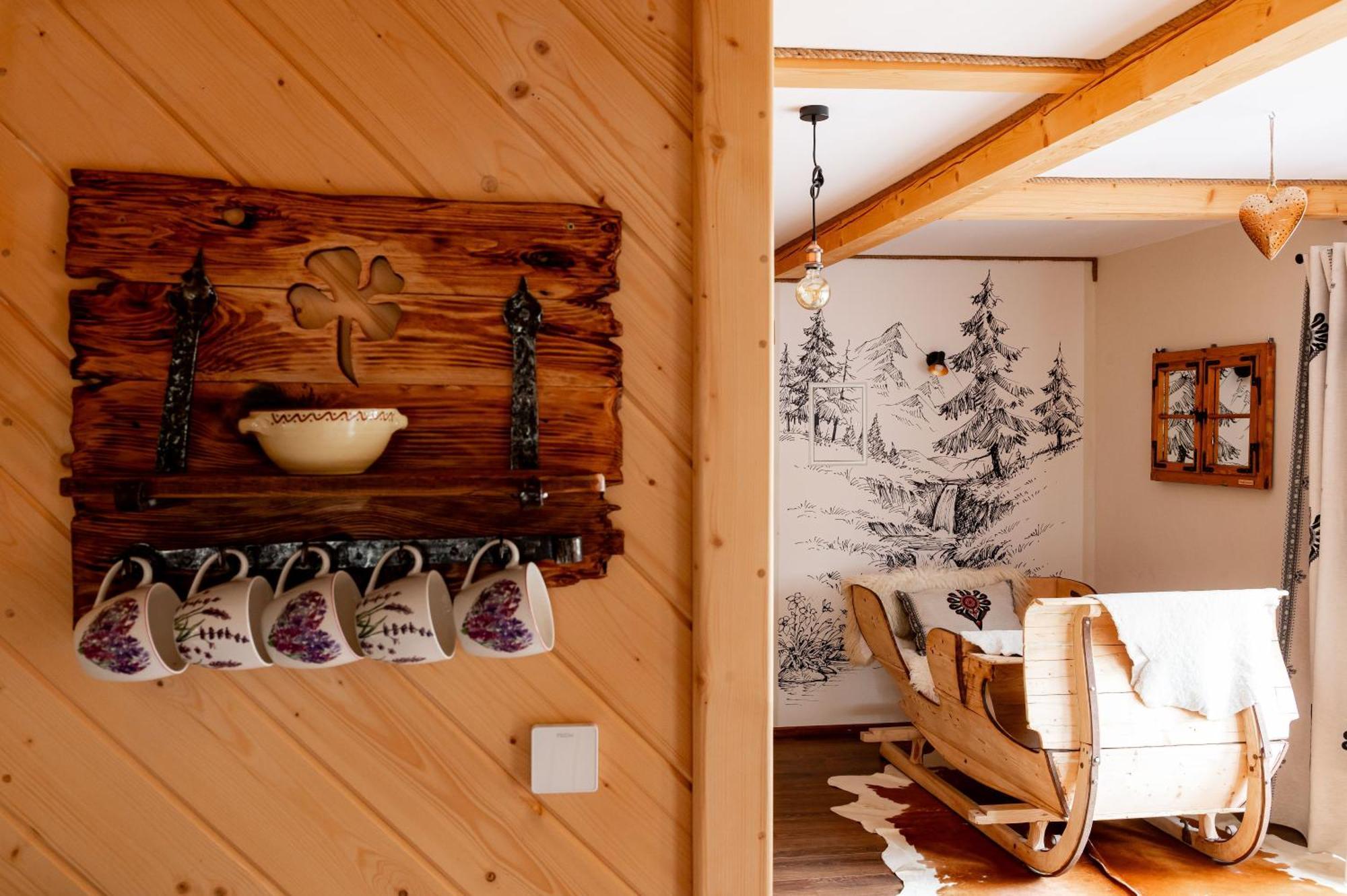 Apartament Gorski U Papierzy Sauna, Jacuzzi, Spa Witow  Bagian luar foto
